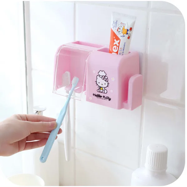 Держатель зубной щетки Hello kitty держатель каппа на присоске KT держатель зубной пасты