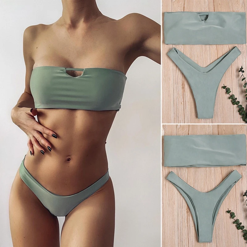 

Sexy Bikini Push-Up Padded Bra Beach Sexy Bikini Set Swimsuit Beachwear