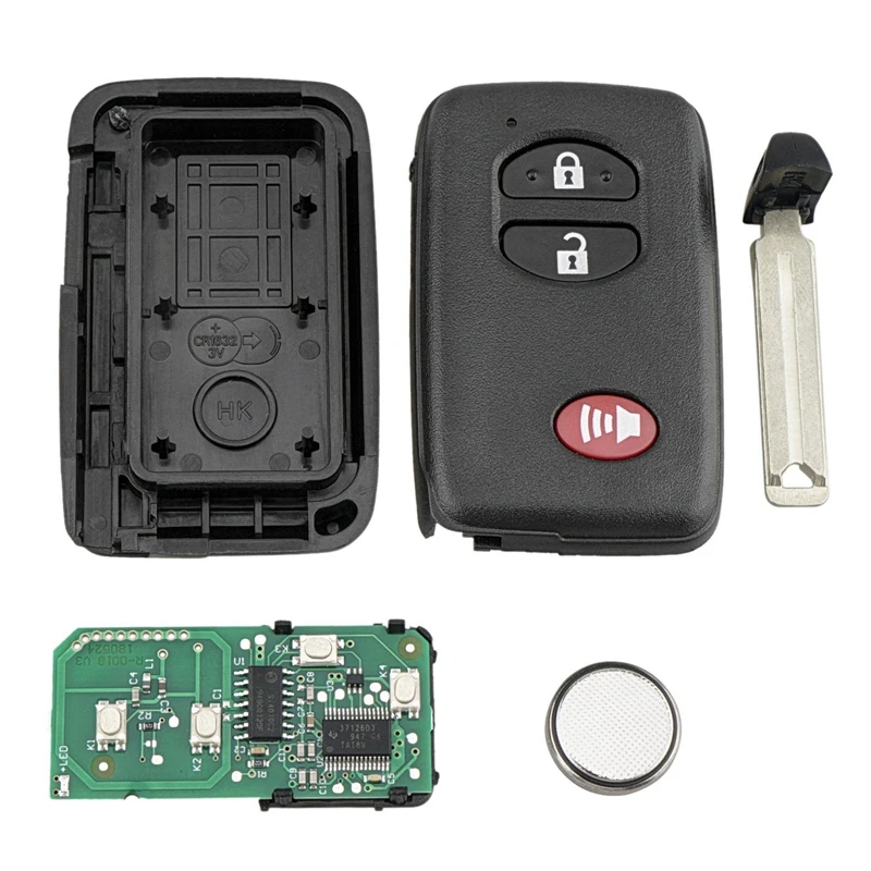 

Car Smart Remote Key 2+1 Button 314.3MHz Fit for Toyota HYQ14ACX