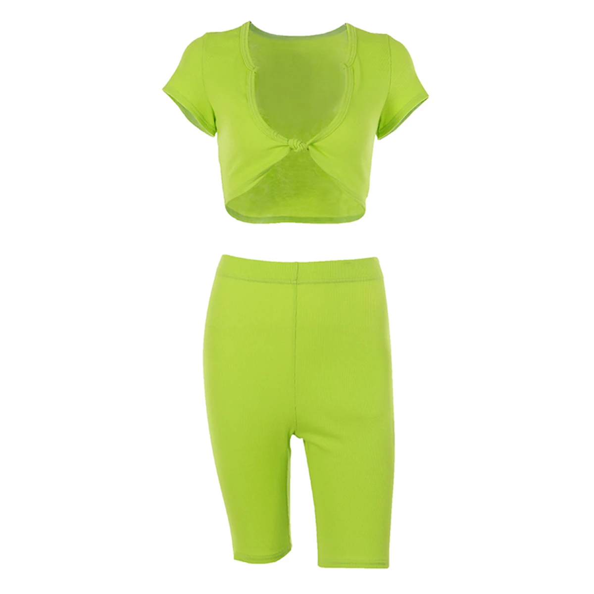 Комплект из 2 предметов сексуальный комплект с открытыми плечами 2020 однотонные