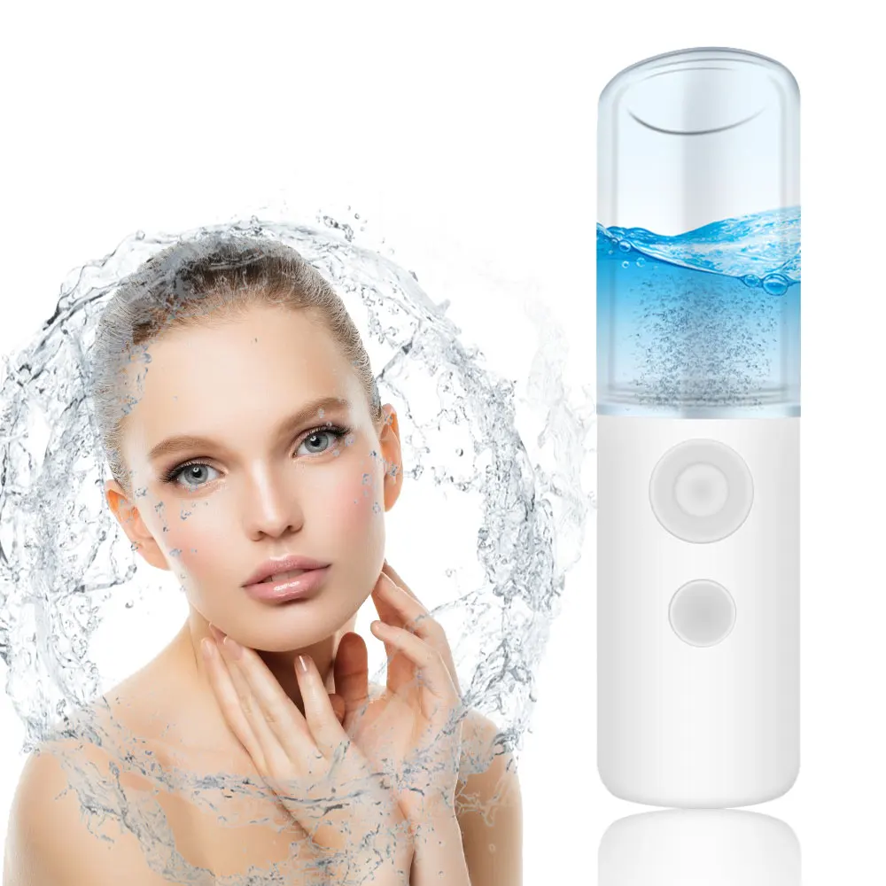 

Portable Mini Face Mist Nano Facial Handy Sprayer Automatic Eyelash Extensions Cool Facial Steamer Skin Care Tool