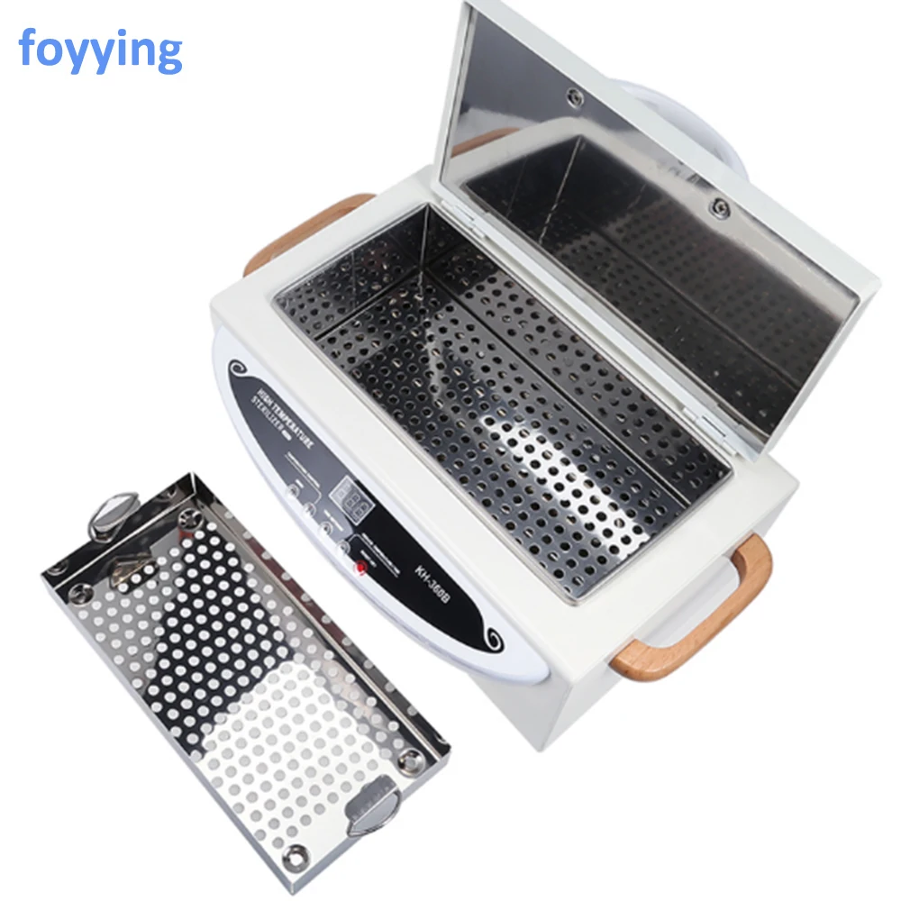 

foyying High Temperature Sterilizer Cabinet Sundry Professional Spa Beauty Hair Nail Equipment Sterilizing Disinfecting Tools