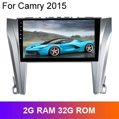 2G 32G 2015 SINOSMART 4 ядра/8 ядерный процессор, 2G ram Android 8,1 автомобильный Радио gps навигатор плеер для Camry Orion 2006 - Цвет: 2G 32G 2015