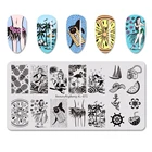 Инструмент для дизайна ногтей Beautybigbang пластины для штамповки ногтей, панда, собака, кошка, сердце, пластины для штамповки ногтей