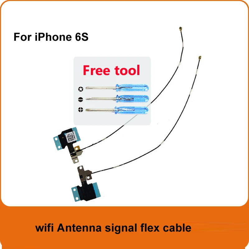 KiKiss новый WiFi антенна сигнала гибкий кабель лента для iPhone 6S 4 7 дюймов мобильный