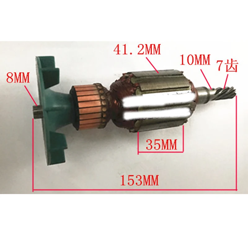 

Детали для замены для электрического молотка Makita HR2510, 7 зубьев, запчасти для ремонта электроинструмента