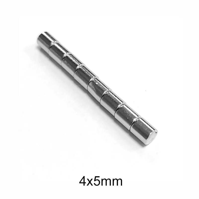 Супер сильный магнит 4x5 20 ~ 1000 шт. мм постоянный для холодильника неодимовый