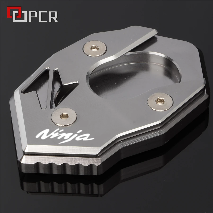 Боковая подставка для мотоцикла увеличивающая пластину выдвижная KAWASAKI NINJA 250 300 650