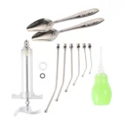 Шприц для кормления птиц, 2050 мл, 6 изогнутых трубок