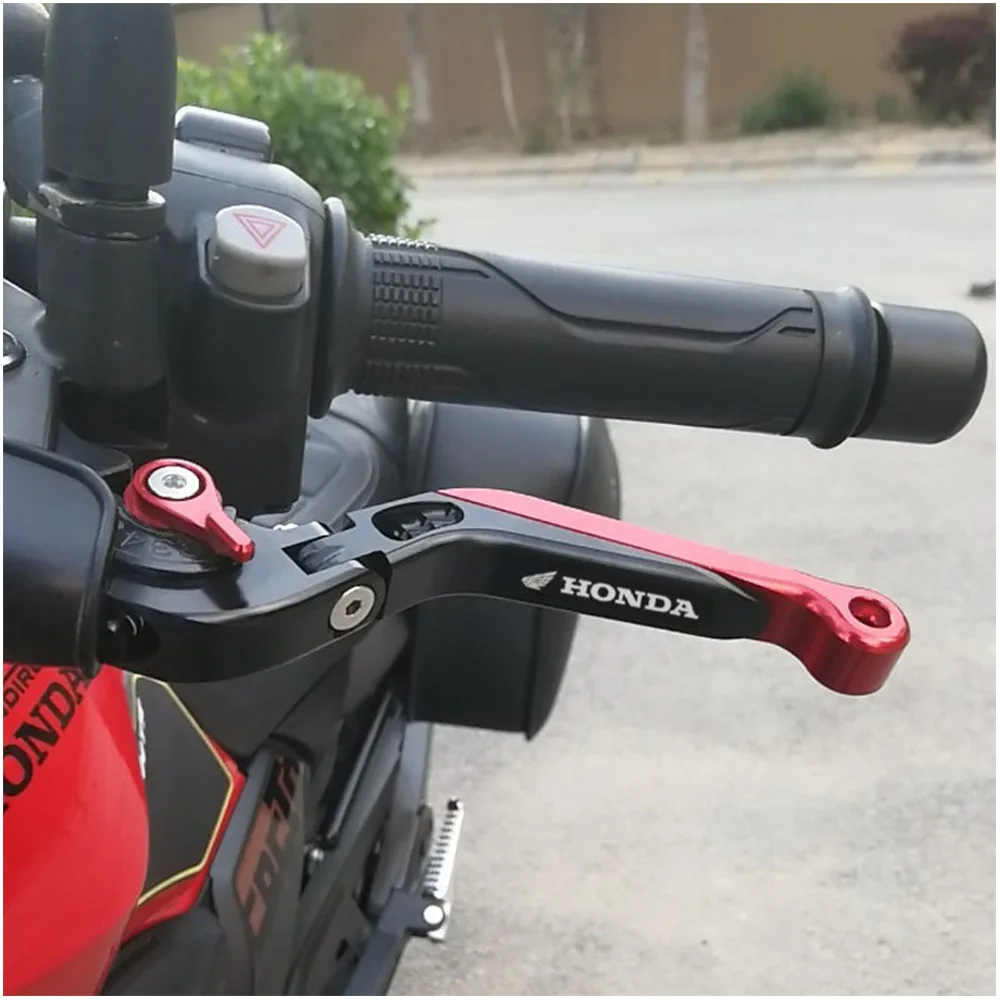 

Motorcycle Accessories CNC Folding Extendable Brake Clutch Levers For HONDA NC700/NC750 S/X 2016-2019 with logo