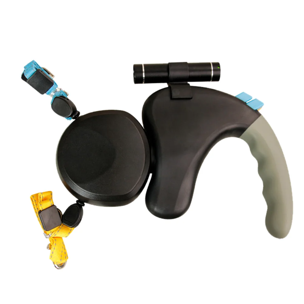 

Сверхмощный поводок для собак, двойная головка, веревка для домашних животных, уличный прочный поводок