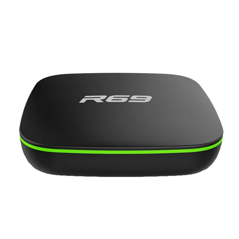 ТВ-приставка R69 Android 7 1 Allwinner H3 четырехъядерный ГГц 2 ГБ 16 4 Wi-Fi 1080P HD | Электроника