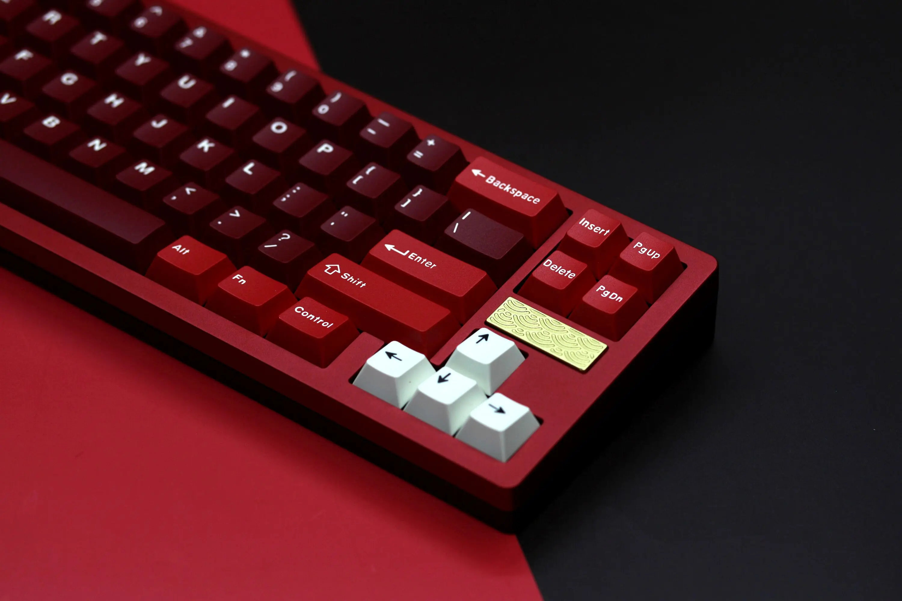 G-MKY 173 колпачки для клавиш Monster/Red Samurai Cherry Profile DOUBLE SHOT ABS PBT шрифт механической