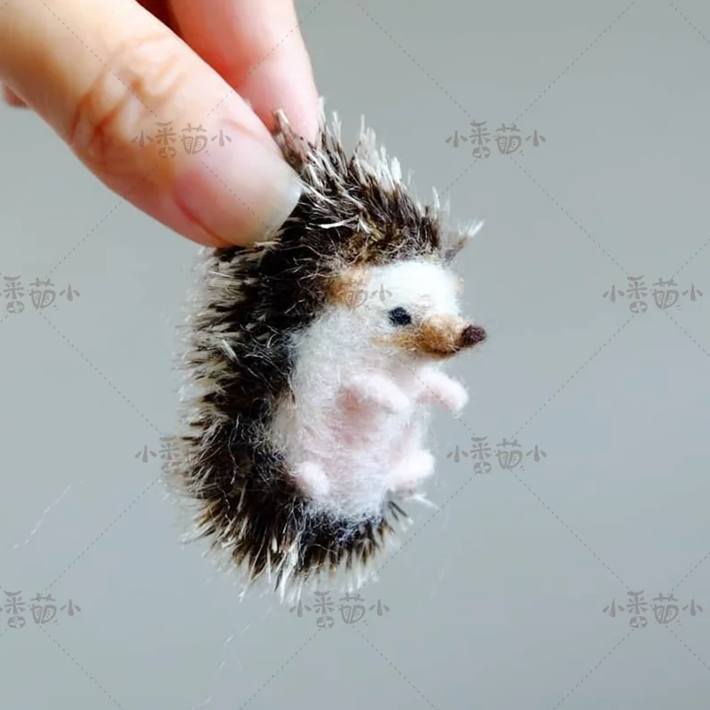 Шерстяная фетровая посылка для начинающих животных ежик кошка собака Шиба ину