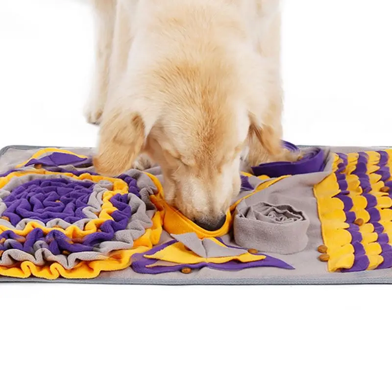 

Dog Snuffle Mat Treat Blanket, Pet Puzzle Activity Mat for stress Release K3NA