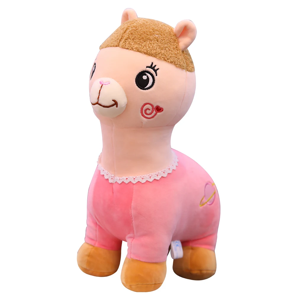 Кукла альпака плюшевая игрушка милая супер мягкая кукла подушка из ягненка