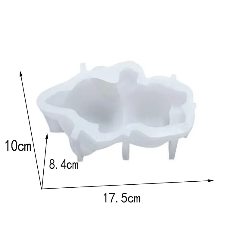 

Aibeads Sleeping dogs DIY Resin Mold Handmade Coaster Silicone Molds Jewelry Making Hand Made Tool Set Epoxy UV Resin made