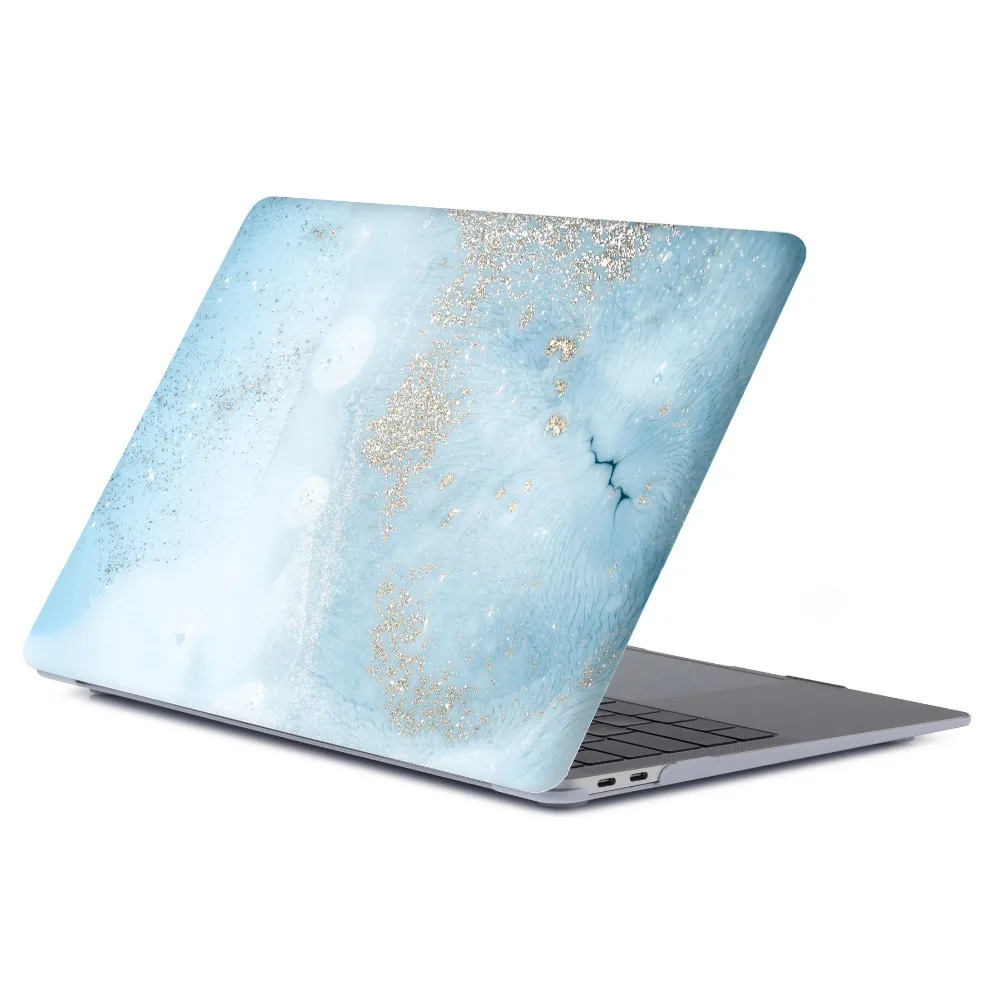 Мраморный чехол для ноутбука Apple MacBook Touch ID A1932, Air 13 Pro retina 11 12 13 15 Pro 13,3 15,4 Touch Bar+ чехол для клавиатуры