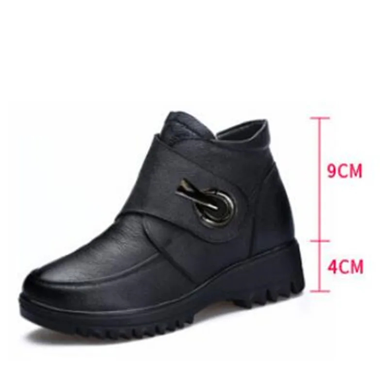 Новая модная теплая комфортная обувь на меху с шерстяной подкладкой зимние