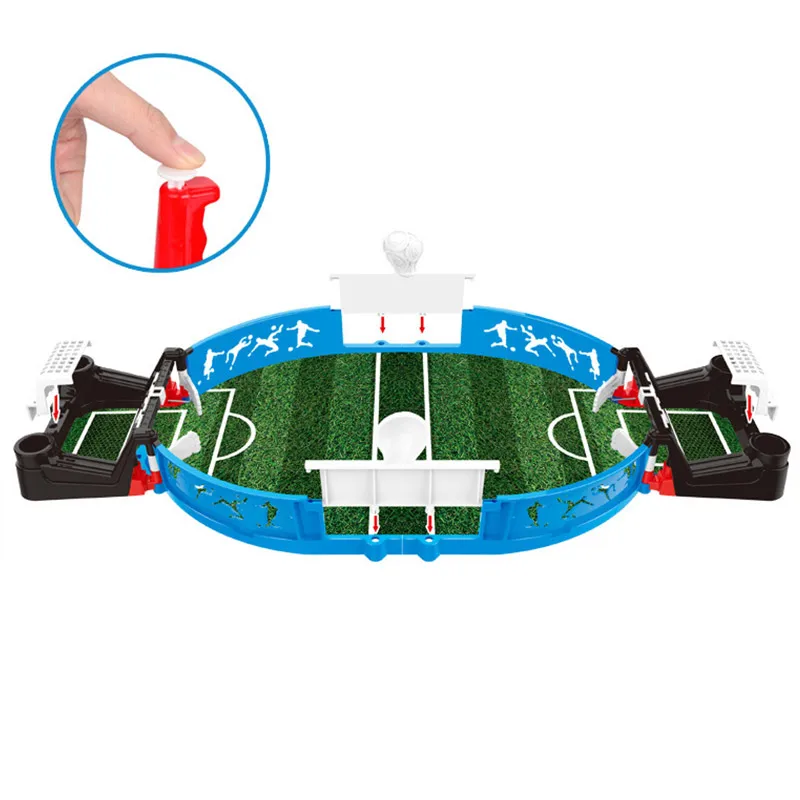 

Newly Mini Tabletop Soccer Game Desktop Mini Football Tabletop Arcade Game Fun Kids Adults Table Soccer FIF66