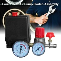 90 120psi pump with gauges heavy duty safety accessories pressure control switch regulator air compressor fittings motor driven