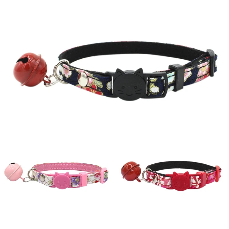 Принтом в виде кошачьей мордочки Cat ошейник для домашних животных милые короткие