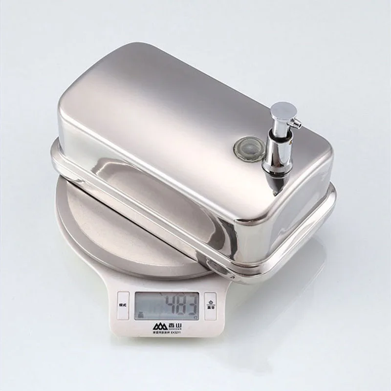 Ручной диспенсер для жидкого мыла из нержавеющей стали Настенные диспенсеры