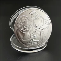 italian david plays harp silver commemorative coins for king saul historical and cultural stories silver coins collectibles