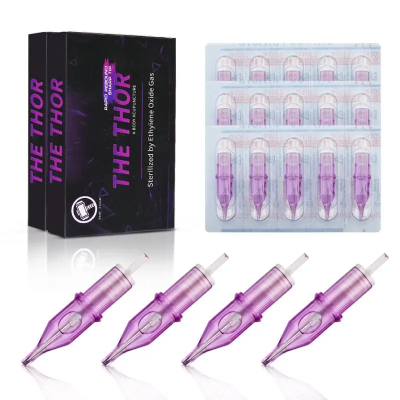 

Tattoo Needles 20Pcs High Quality 0.35MM RL Disposable Sterilized Safety Cartridge Accessorie