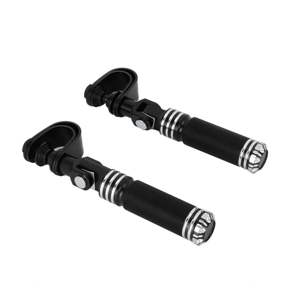 

Motorcycle Mount Foot Pegs Bar Pedals Bracket Footrest Support Universal