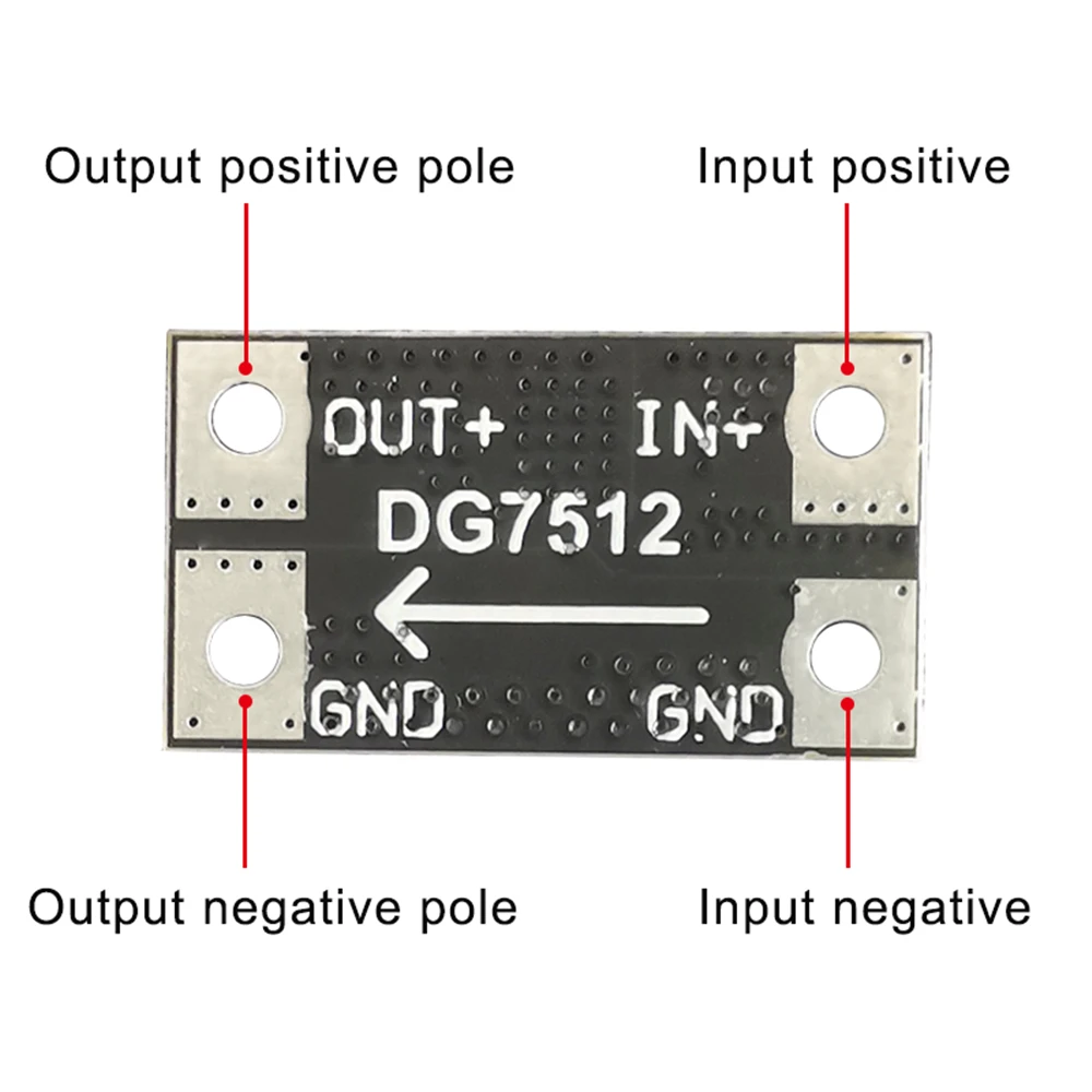 DG7512 DC5-75V 12 отличный диодный Солнечный аккумулятор для защиты от обратного