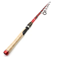 new 1 6m 1 8m 2 1m 2 4m 2 7m lure rod carbon fishing rod telescopic wooden handle spinning fishing rod travel fishing tackle