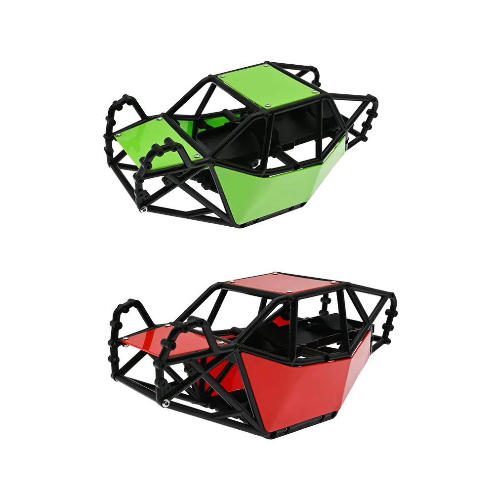 

2021New Nylon Rock Buggy Roll Cage Body Shell Chassis for 1/10 RC Crawler Car Axial SCX10 & SCX10 II 90046 DIY Accessories