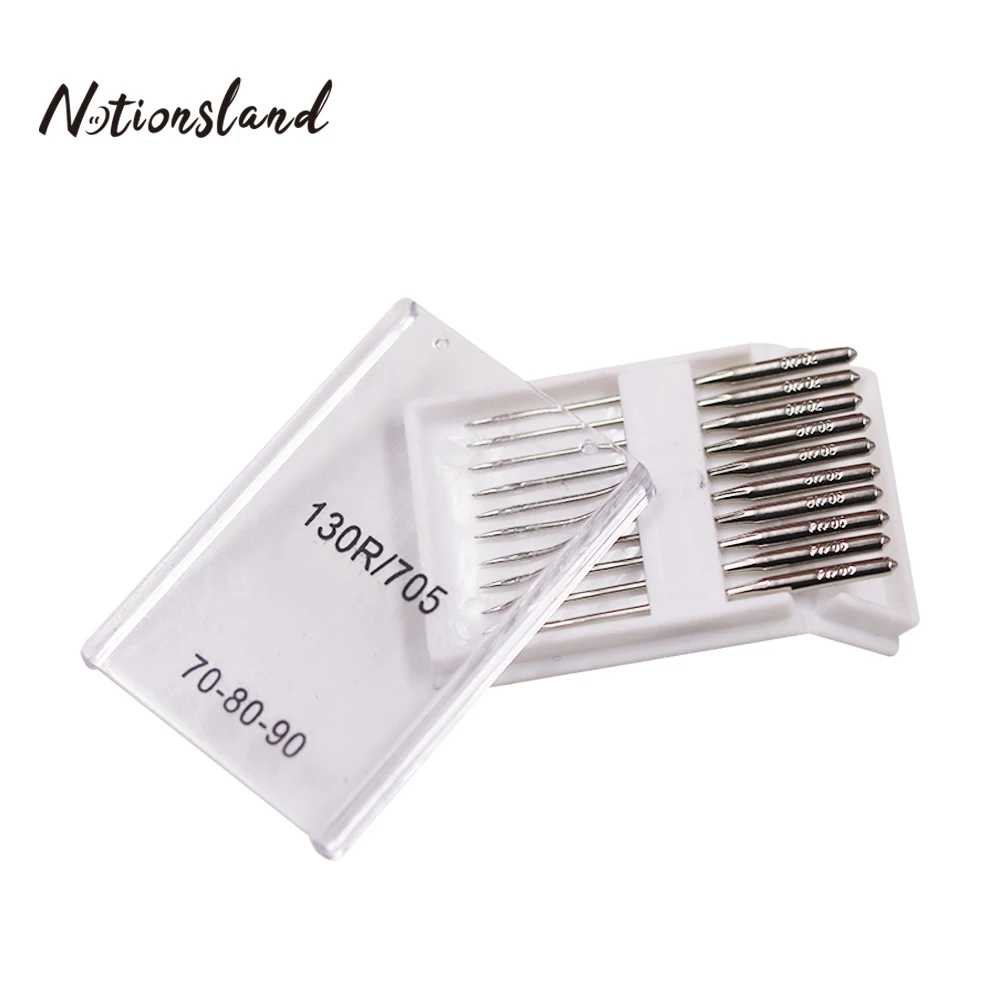 10/набор серебряных игл для швейной машины шариковая головка 70/10 80/12 90/14 джинсы и