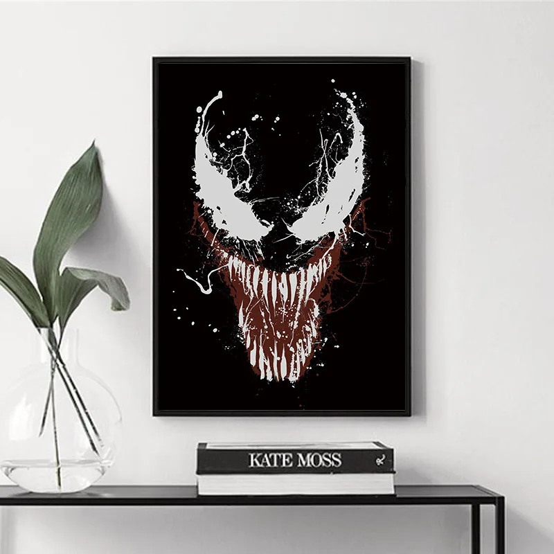 

Venom Deadly Guardian Movie Posters Home Decor Bar Wall Stickers Venom Art Pictures Canvas Prints Painting for Living Room Decor