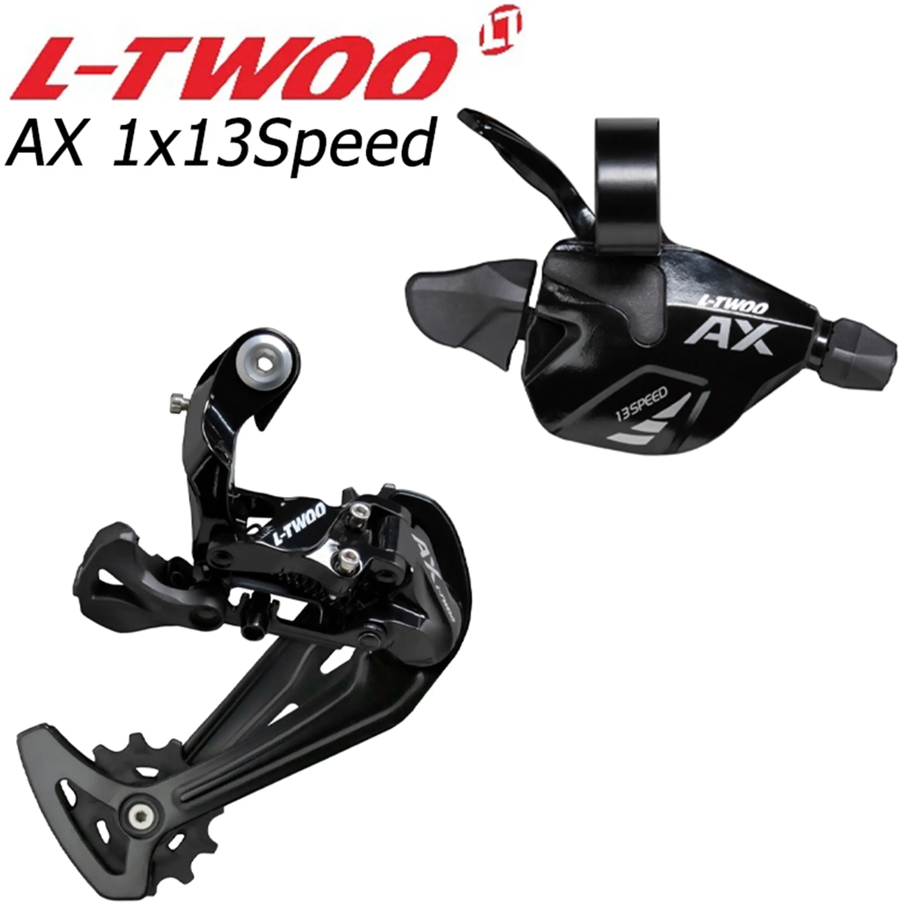 

LTWOO AX13 1x13S 13V 13 Speed Groupset Shift Lever And Rear Derailleur Carbon Cage For MTB 13 Speed Bicycle Parts 46T 50T 52T