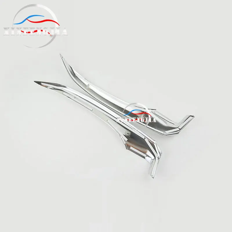 

For Toyota Camry SE XSE 18-19 2* ABS Plating Front Lips Front Bumper Decorate Cover Trim