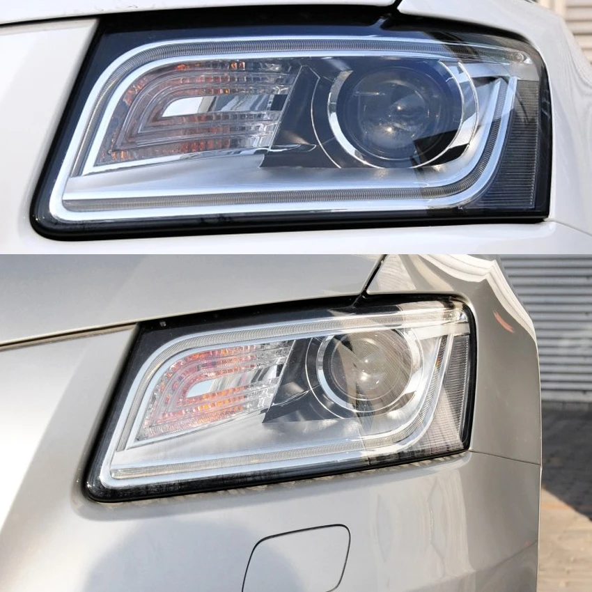 Абажур фары крышка объектива стеклянный светильник защиты Q5 фар пластиковая