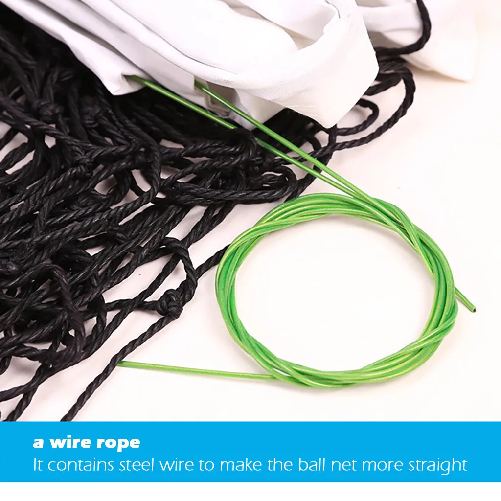 

Pull The Volleyball Net Standard Game Beach Volleyball Net 9.5x1m Portable Sports Net For Beach Outdoor Volleyball