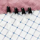 Флакон для духов, многоразовые мини-флаконы, портативное стекло, 1 шт. 2 мл 3 мл 5 мл 10 мл с черной крышкой, пустые флаконы