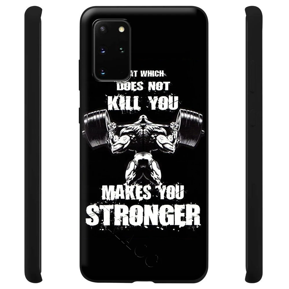 YIMAOC бодибилдинг тренажерный зал фитнес-чехол для Samsung Galaxy A7 A8 A9 A10 A20 A30 A40 A50 A70 M10 M20
