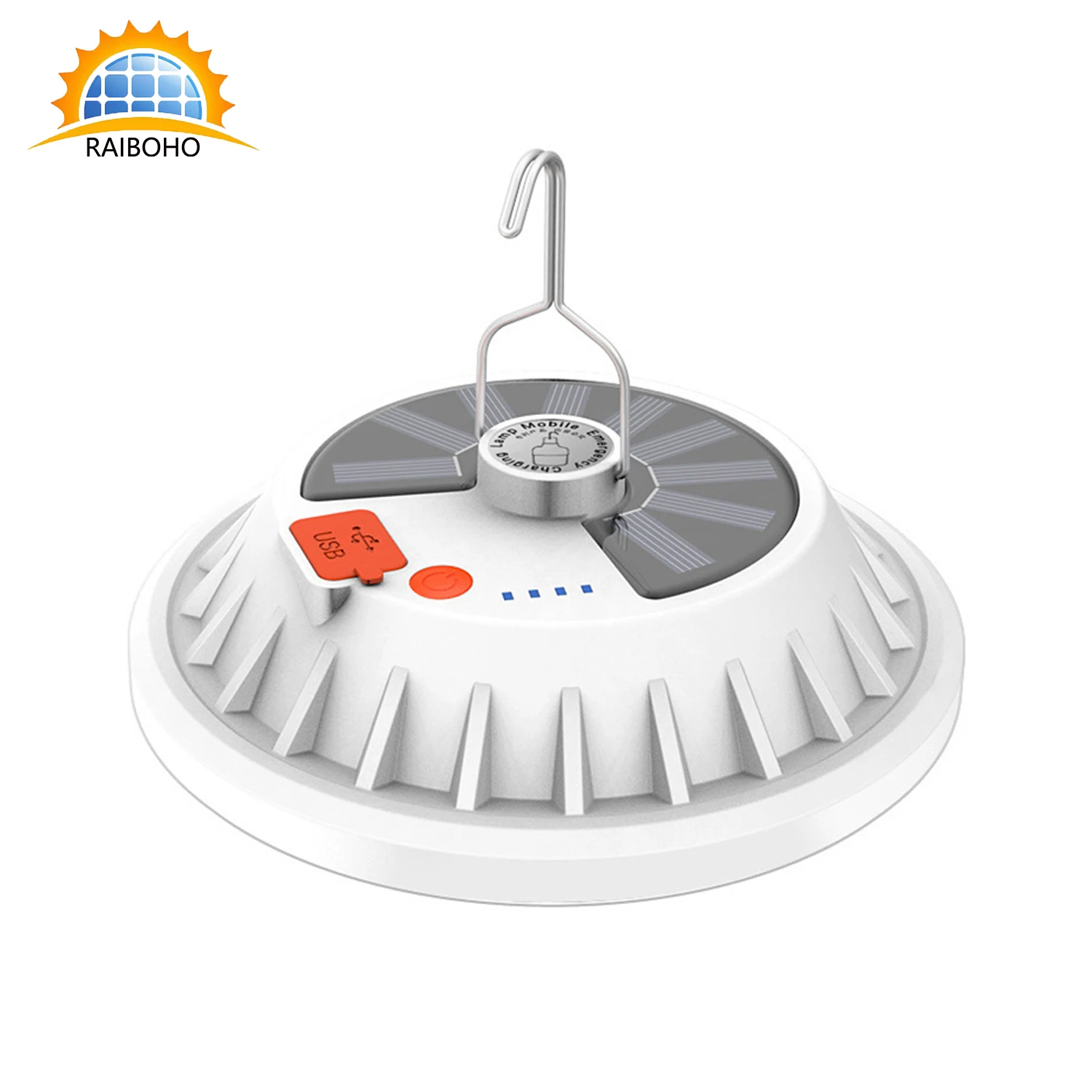 Новинка 2020 перезаряжаемая на солнечной батарее светодиодная лампочка НЛО