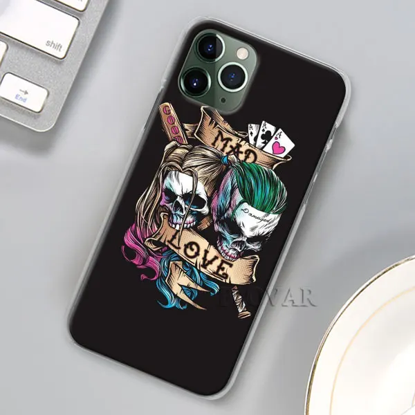 01 Харли Куинн самоубийцы отряд чехол для Apple iPhone 11 Pro 11 Pro MAX X XR XS MAX 7 8 6 6s Plus 5s SE Hosing Cover Coque - Цвет: 01