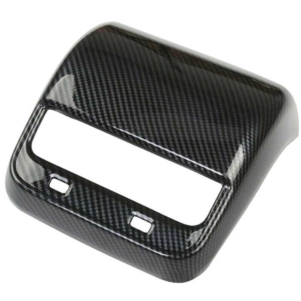 

Car Rear Air Vents Outlet Cover Trim For Tesla Model 3 18-19 Carbon Fiber Parts