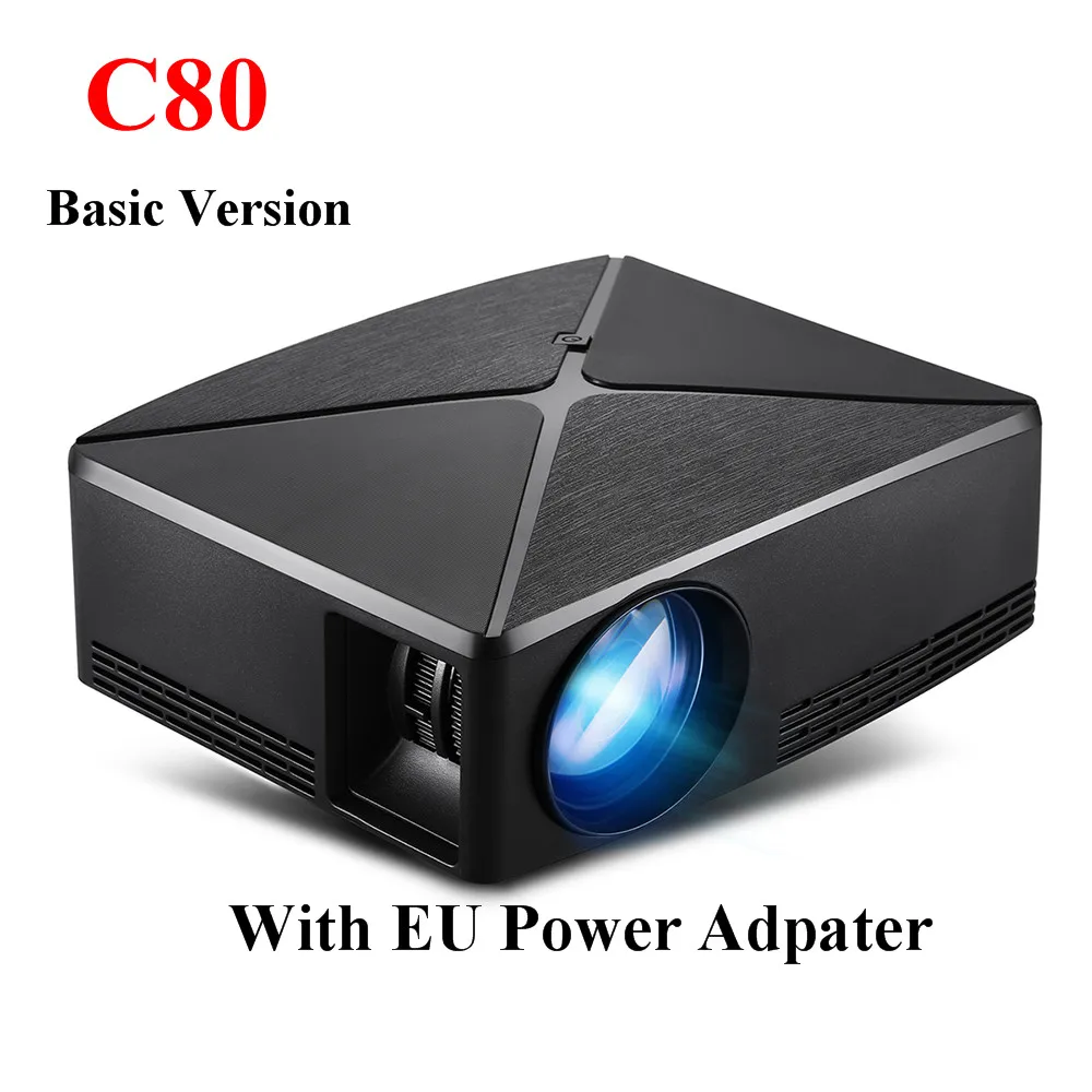 Проектор с поддержкой Wi Fi и Bluetooth для Android 6 0 видеопроектор HD HDMI совместимый 3D 4K