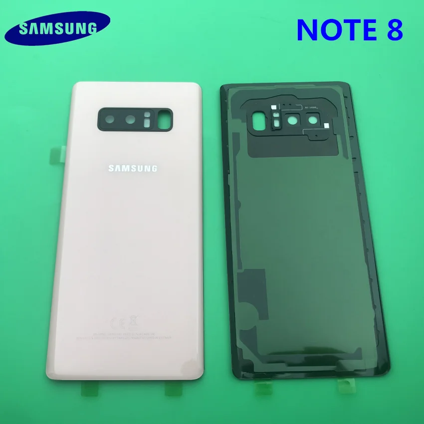 10 шт./лот Оригинальный Новый Samsung Galaxy Note8 Note 8 задняя крышка батарейного отсека 3D