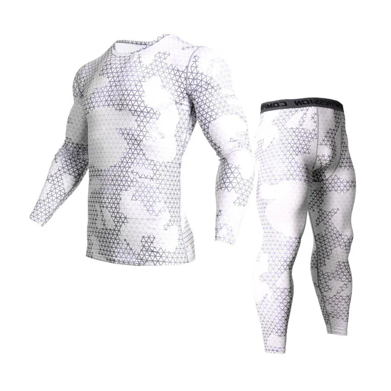 

Кальсоны мужские компрессионные, для бега, камуфляжные