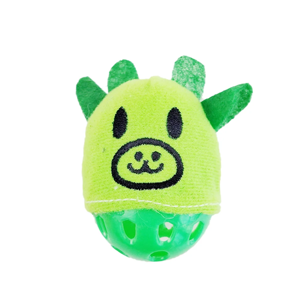 В форме животных Колокольчик мяч красочный мультфильм круглые звуковые игрушки