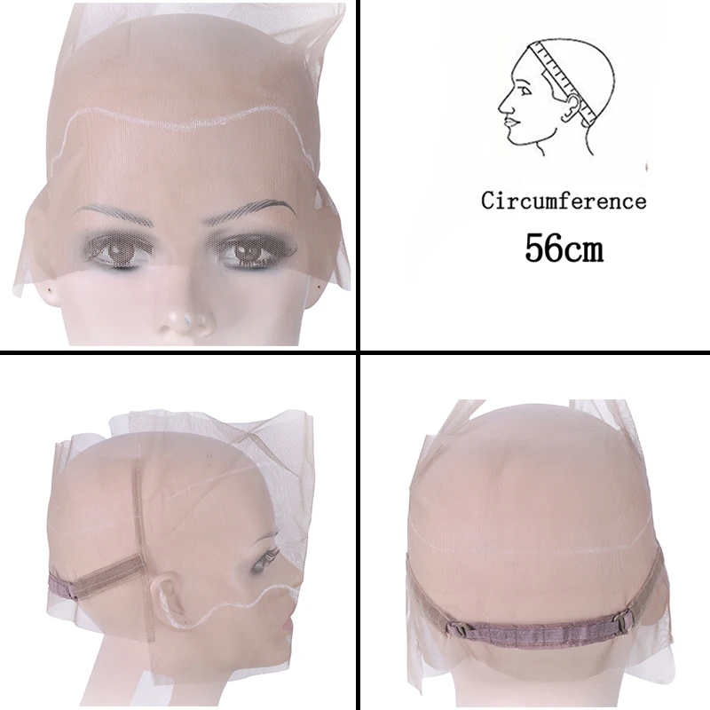 Парик с кружевами для полного ручного изготовления индивидуальных париков