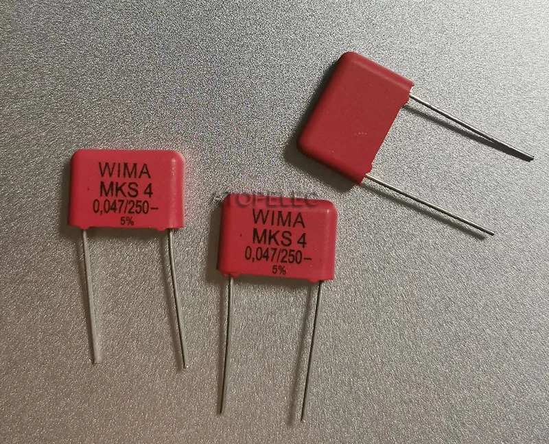 10 шт. WIMA 0 047 мкФ/250V 5% MKS4 пленочный конденсатор Hi Fi аудио 473J|hi-fi|hi-fi audio |